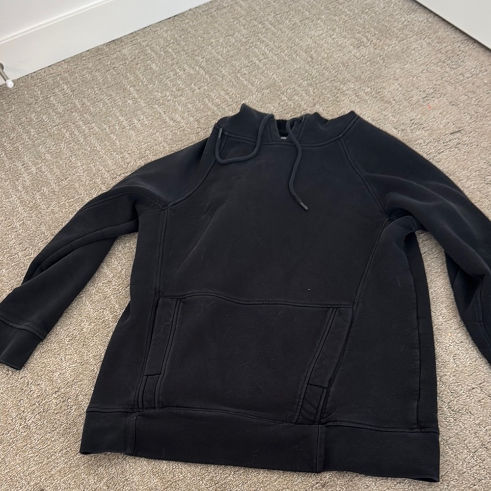 Black Hoodie with Front Pocket